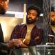 Lucius Baston and Donald Glover (Photo: Quantrell D. Colbert/FX)